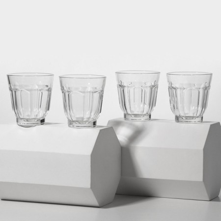 A set of glass glasses “TIME TIME. Lemonada ", 250 ml, 4 pcs