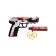 Pistol Rosping with a silencer "Samurai" (HDF, paper) Ri-0015
