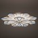Causteen with FDD "Valencia" 12XLED 288W 3000-6000K Dimmer, white 90x90x12 cm Bayerlux