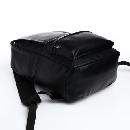 Youth backpack on lightning, 5 pockets, black color-4