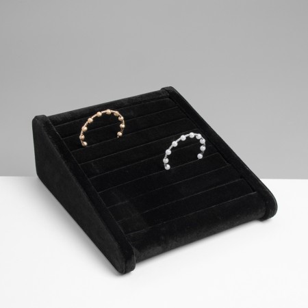 Standing under the rings of the hill, 9 stripes, 19 × 9.5 × 23 cm, black color-1