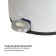 Garbage bucket with the pedal Orion 420050, 5 liters
