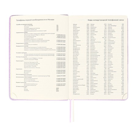 The diary is low, A5, 136 sheets, leatherette, Devente. Tailor, a solid cover with foam rubber, knife, perforation, liesse, block 70%, lilac-9