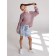 Свитер для девочки Amarobaby Knit Trend, рост 152 см, цвет пудровый