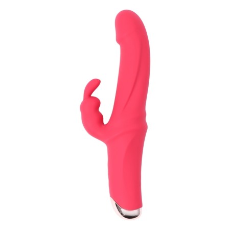 Rabbit vibrator, clitoral stimulation, anatomical form, 10 modes, burgundy