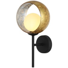 Wall lamp STILFORT 2178/05/01W Raundi, 1x40W, G9, LED, 140x140x350 mm, black color black