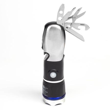 Multitule lamp 6 in 1, 3 watts, 100 lm, OSL, ZOOM, emergency hammer, slinger-3