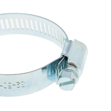 Chervyeric zein clamp, end-to-end carriage, diameter 32-50 mm, width 12.7 mm, galvanized-5