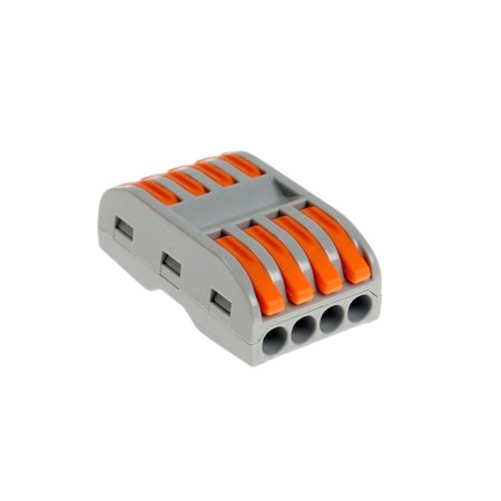 Construction and installation terminal passing, 32a, 0.08-4 mm2, 4 ed., Phase-zero, set 10 pcs-1