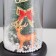Lamp Sales "Christmas tree with a bow" 1.5W, LED, 3XAAA, black USB 11x11x21cm
