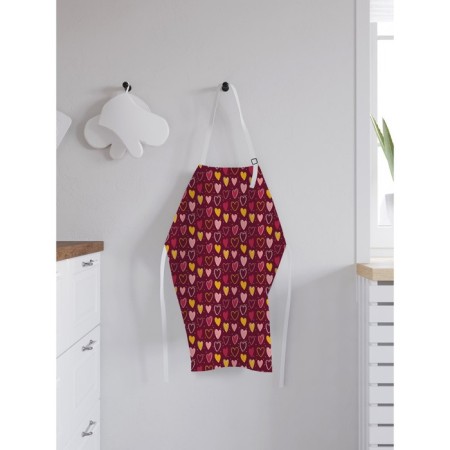 Apron of a kitchen with a photo print “Abundance of love”, adjustable, size OS-1