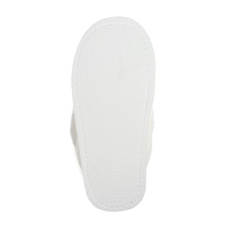 Women's slippers, white color, size 36-4
