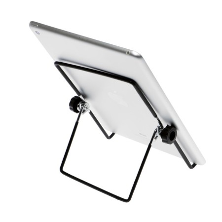 Luazon tablet stand, 18x14 cm, adjustable, metal, black-2