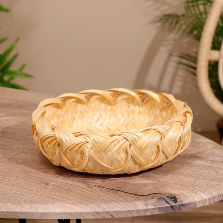 Vaska wicker, from bamboo 25x25x8 cm