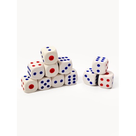 Кости игральные, 2 х 2 см, набор 50 шт