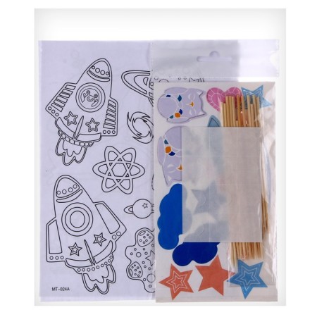 Set for creativity: manufacture of toppers, coloring-stones "Cosmos"-3