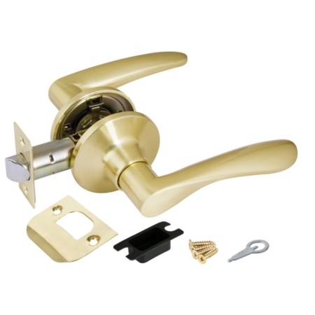 PUNTO PUNTO 6020 SB-P handle, without a latch, mat. Color is gold