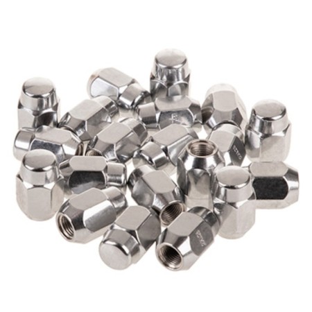 Nut of SkyWay cone, M12x1.25 closed 32mm, key 21mm, chromium, set 20 pcs-1