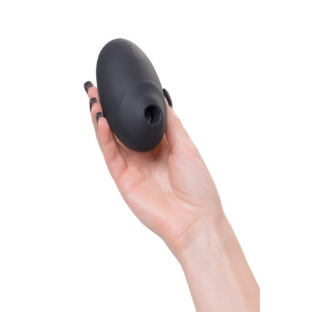 Vacuum-wave contactless stimulator of the Satiffyer Vulva Lover 3 clitoris, silicone, black color-9