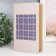 Safe-book wood to the leatherette "Blue Patterns" 21x13x5 cm