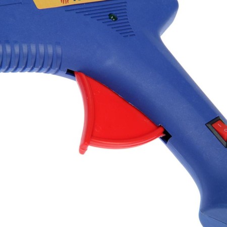 Tundra glue gun, 60 watts, 220 V, lane 1.2 m, switch, indicator, anti -bore, 11 mm-7