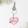 Gift set "best mom", magnet + keychain, 10 x 19 cm.