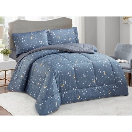 Set 2 joint venture Notte Bianca with a blanket, size 230x250 cm, 180x210 cm, 50x70 cm - 2 pcs