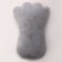 Soft toy "paw", 50 cm, gray color