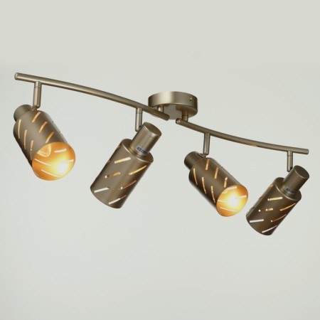 Peresvet chandelier 4x40W E14 gold 79x10x20cm-1