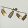 Peresvet chandelier 4x40W E14 gold 79x10x20cm