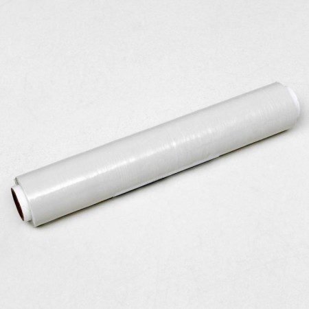 Streich film, white, 250 mm x 40 m, 0.2 kg, 20 μm