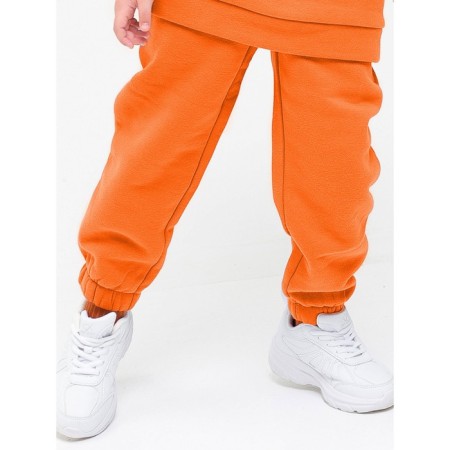 Children's pants, height 110 cm, orange color