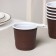 Coffee plastic disposable cups did not forget! “Process”, 200 ml, in a set of 6 pcs, brown color with white, black