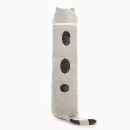 Skill of the soft toy "cat", 130 cm, color gray color-6