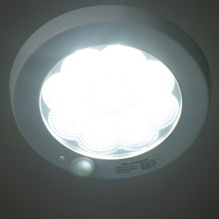 Lamp with the Lyra Movement sensor LED 8W white 21x21x2.5 cm-2