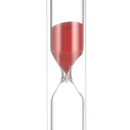Sanding clock "Lambo", 3 minutes, 9 x 2.5 cm, red-1