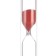 Sanding clock "Lambo", 3 minutes, 9 x 2.5 cm, red