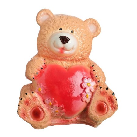 Копилка "Мишка с сердцем" 16х20см-4
