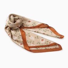 Women's scarf minku rr 70*70 cm, col. beige