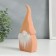 Souvenir Ceramics "Puff Gene" Orange Fllock 16.8x3x7.5 cm