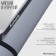 Fitness and yoga mat, 183x61x0.6 cm, gray/black color