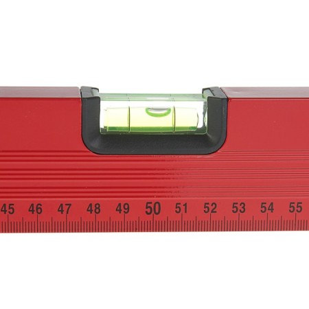Matrix level, 100 cm, aluminum, 3 eyes, red, ruler-2