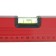 Matrix level, 100 cm, aluminum, 3 eyes, red, ruler