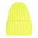 Knitted hat with lapel for a girl, size 54