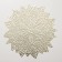 Serving napkin on the Venice table, d = 38 cm, gold color