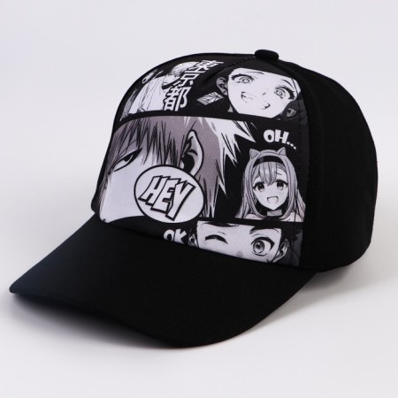 Children's cap for the boy Hey, Anime, Rr. 52-54, 5-7 years old-3