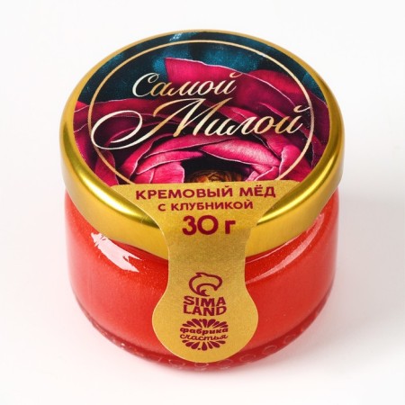 Cream-meme with strawberries, mix, 30 g.