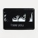 Cover for travel ticket, black color