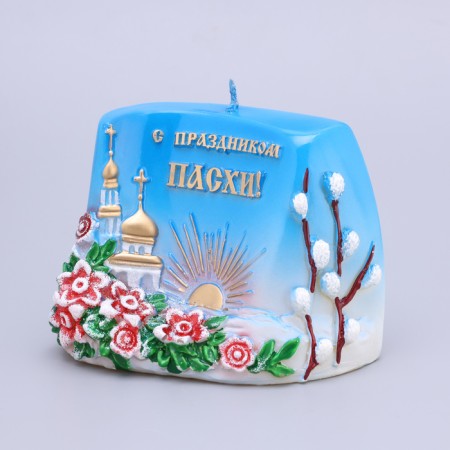 Figure candle "Happy Easter!", 10.5x8 cm, 180 g-1