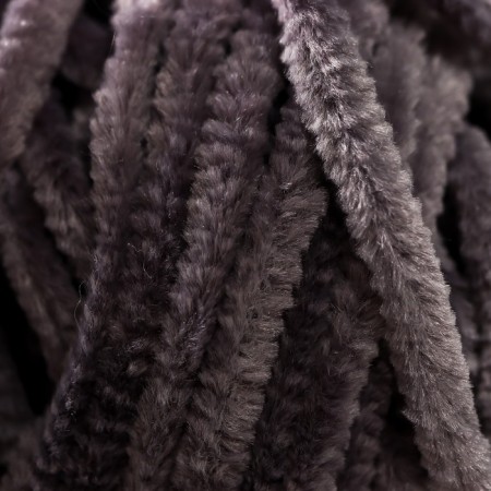 Yarn "Velour" 100% micropoliester 170m/100g (858 gray)-3